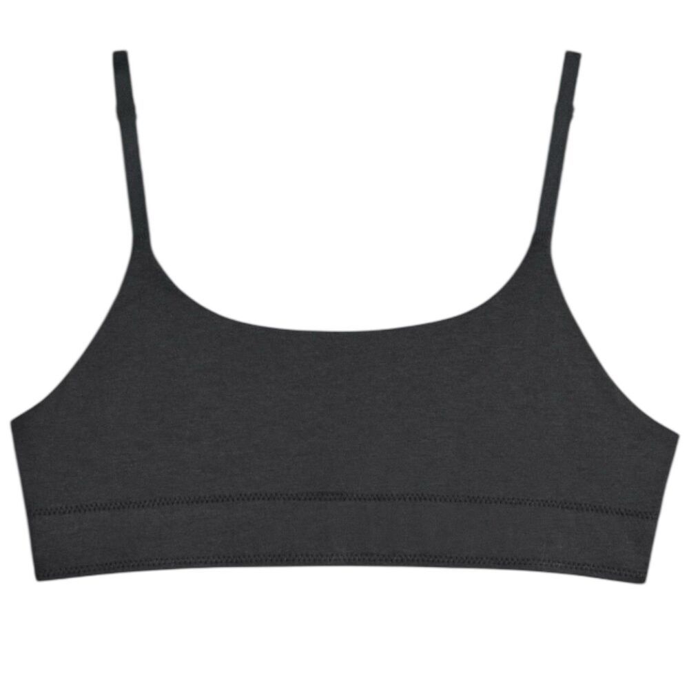 Allbirds Bra Bralette Womens XS Black Wireless Organic Cotton Anytime Casual NWT